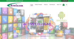 Desktop Screenshot of activecellular.co.za